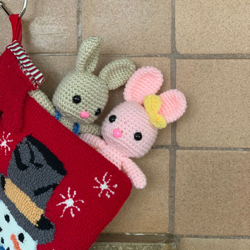 FUND RAISE- 2 bunnies - kid’s all hand crocheted project - Picture 10 of 10